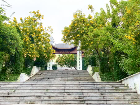 フート省墓地公園のTHIEN LONG寺1